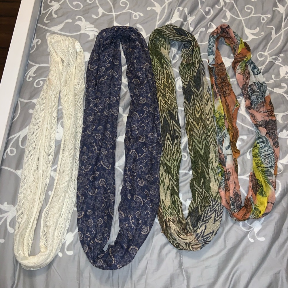 Infinity scarves